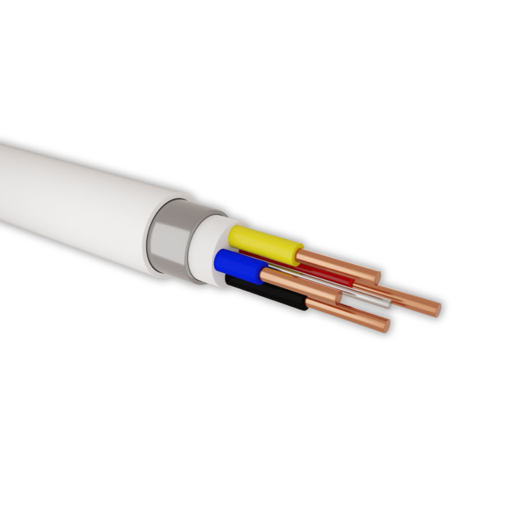 Whitehouse Lighting And Electrical 10MM Surfix 4Core + Earth ( Per Meter )  Whitehouse Lighting And Electrical