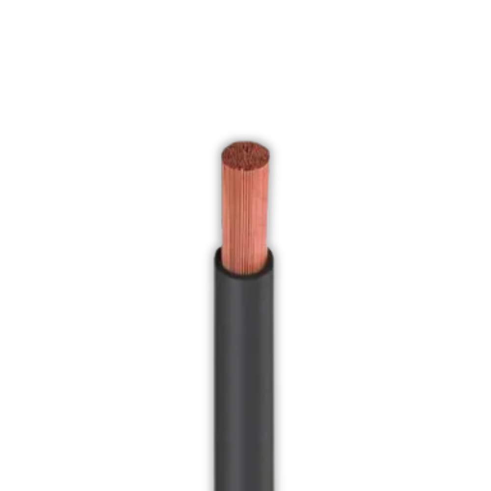 Whitehouse Lighting And Electrical 6MM Black Solar Cable 1 Meter  Whitehouse Lighting And Electrical