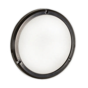 Eurolux Exo E27 Black Opal Bulkhead Light