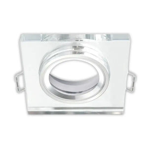 WHL&E Square Clear Downlight Fitting