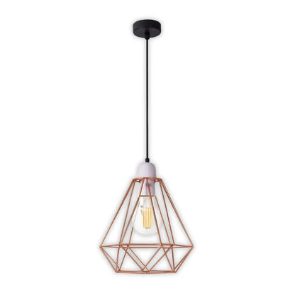Whitehouse Lighting And Electrical WHL&E 6025 Rose Gold Dining Lamp  Whitehouse Lighting And Electrical