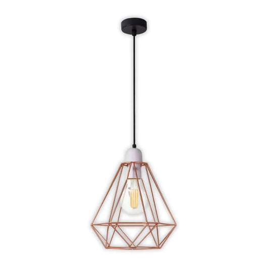 Whitehouse Lighting And Electrical WHL&E 6025 Rose Gold Dining Lamp  Whitehouse Lighting And Electrical