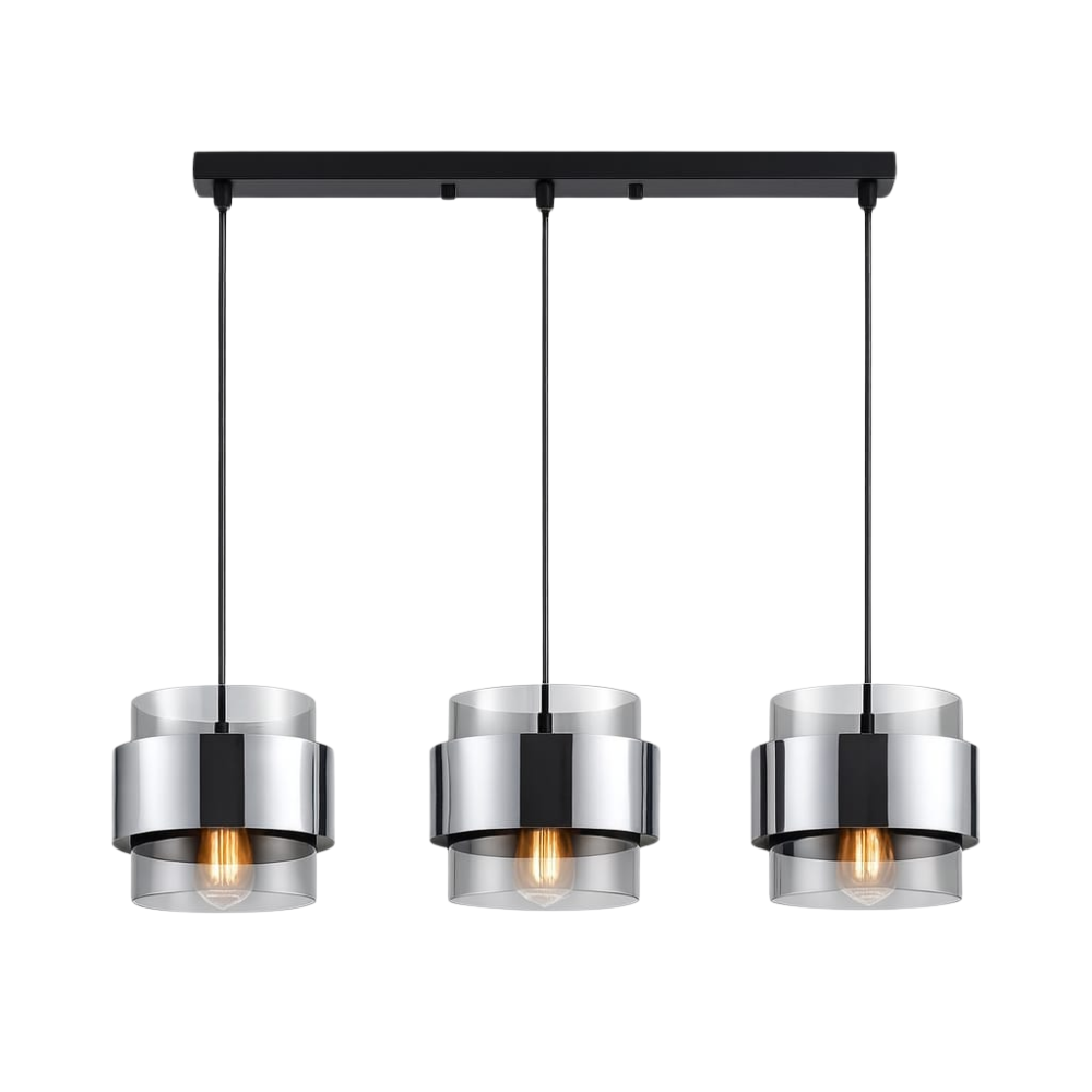 Whitehouse Lighting And Electrical WHL&E D5-01 Silver Dining Lamp  Whitehouse Lighting And Electrical