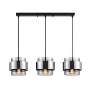 WHL&E D5-01 Silver Pendant Light