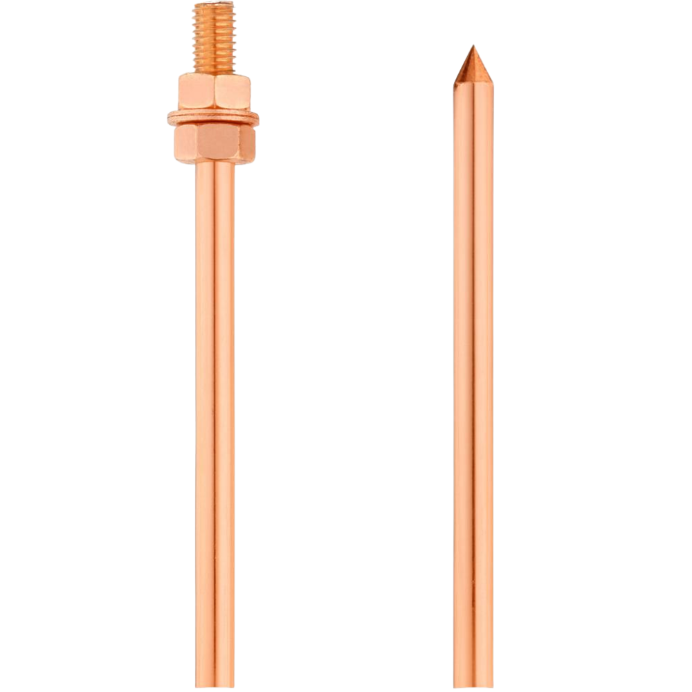 Whitehouse Lighting And Electrical WH&E 1.2M Earth Spike + Clamp  Whitehouse Lighting And Electrical