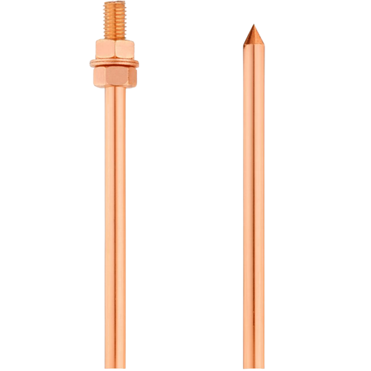 Whitehouse Lighting And Electrical WH&E 1.2M Earth Spike + Clamp  Whitehouse Lighting And Electrical