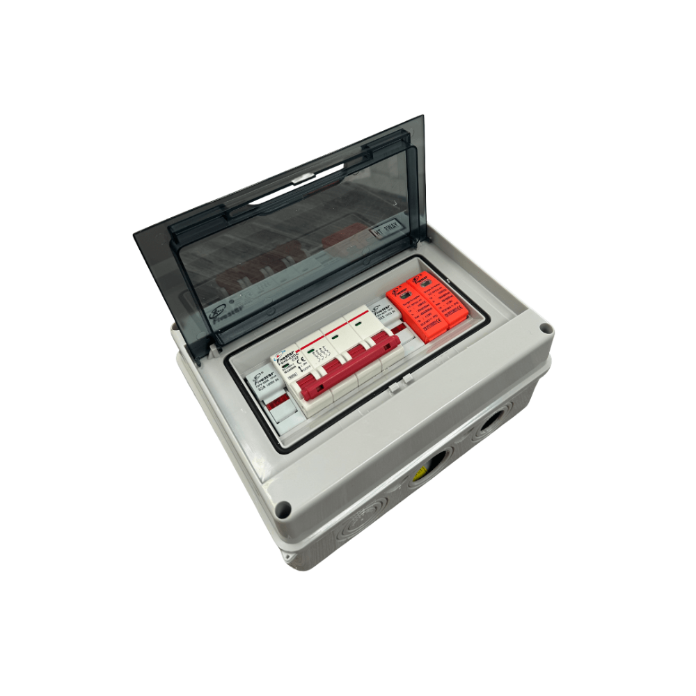 Whitehouse Lighting And Electrical WHL&E Solar Combiner Box 1 In 1 Out  Whitehouse Lighting And Electrical