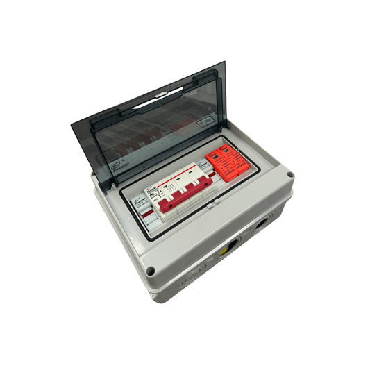 Whitehouse Lighting And Electrical WHL&E Solar Combiner Box 1 In 1 Out  Whitehouse Lighting And Electrical