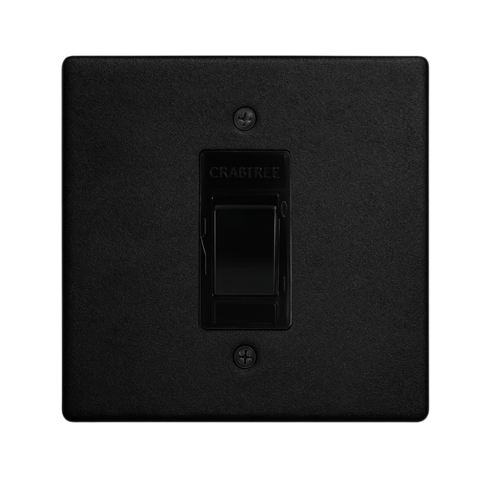 Whitehouse Lighting And Electrical Crabtree 4x4 60A Isolator Graphite  Crabtree