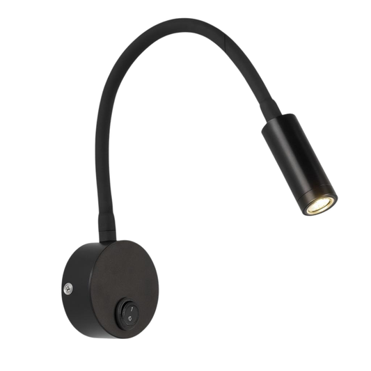 Whitehouse Lighting And Electrical Black Indoor Wall Lamp 4000K  Whitehouse Lighting And Electrical