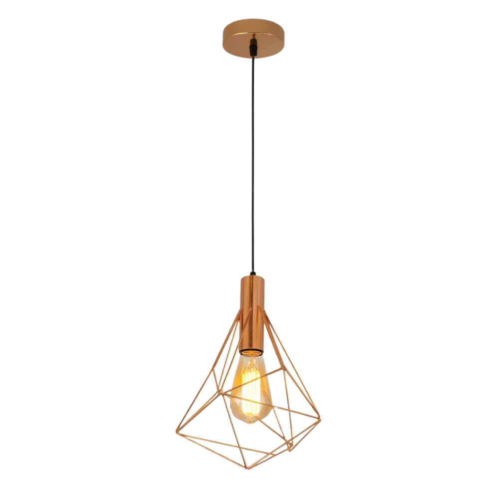 Whitehouse Lighting And Electrical Rose Gold Dining Lamp  Whitehouse Lighting And Electrical