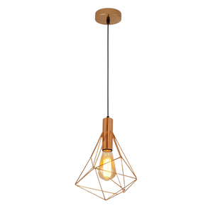 WHL&E Rose Gold Pendant Light