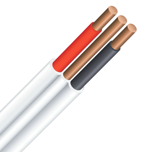 WHL&E 2.5mm Flat 2 Core Earth Wire product image on white background