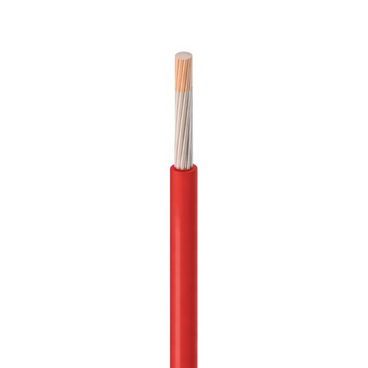 WHL&E 35mm x 1m Red Battery Cable product image on white background