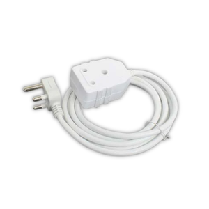 Cablix 1mm x 10m White Extension Cord