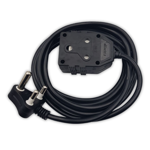 Cablix 1mm x 3m Black Extension Cord