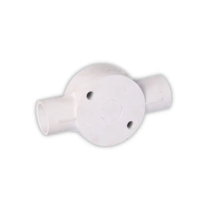 NUR 25mm 2 Way PVC Side Entry Box