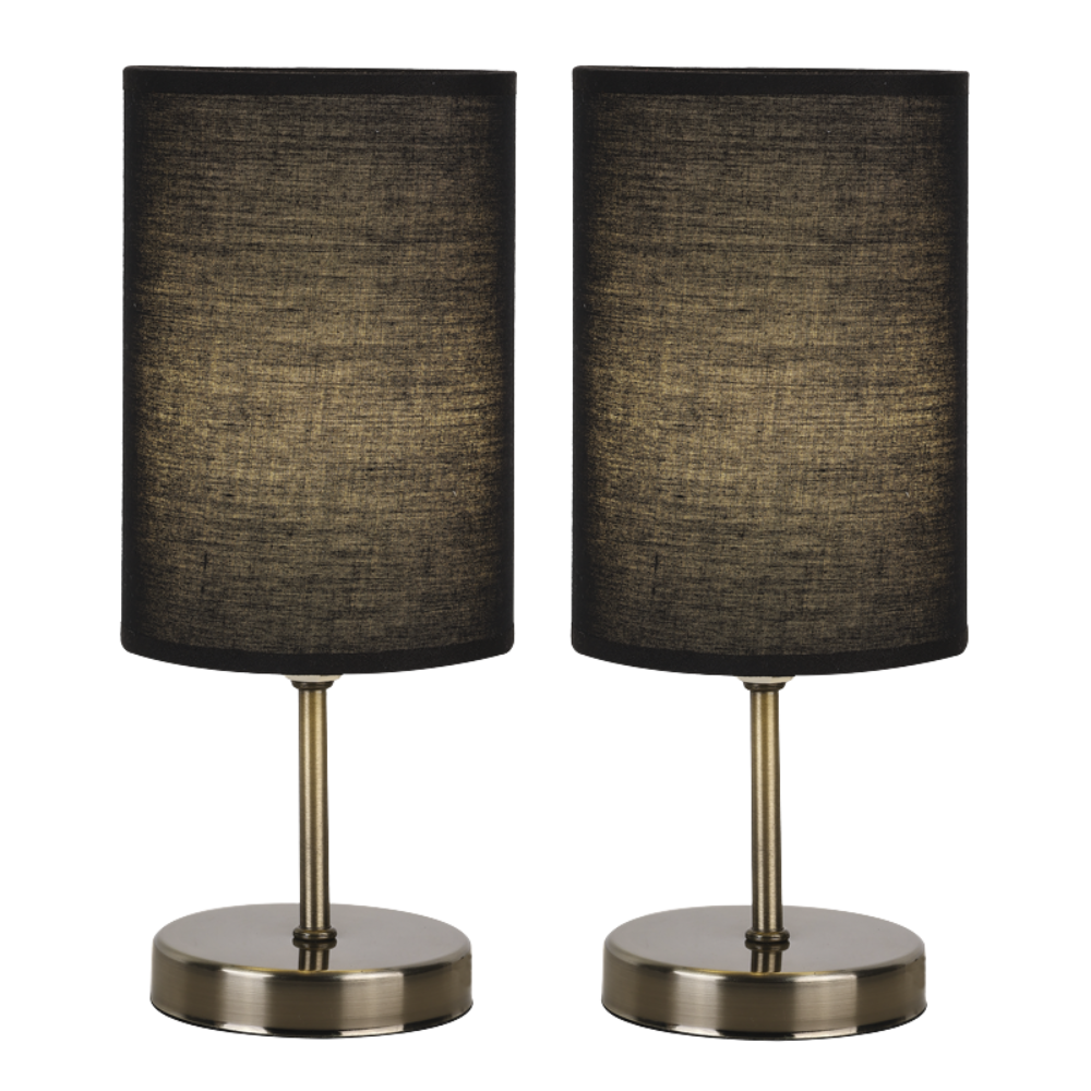 Brightstar TL680 Antique Brass Table Lamp