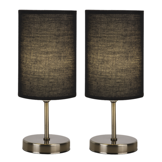 Brightstar TL680 Antique Brass Table Lamp
