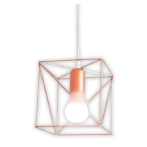 WHL&E Rose Gold Pendant Light