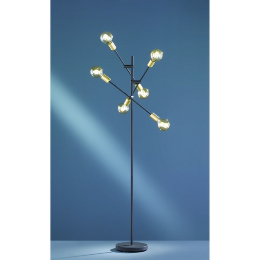 Brightstar SL080 Black Floor Lamp