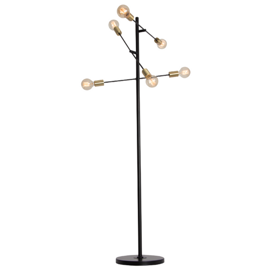 Brightstar SL080 Black Floor Lamp