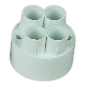 NUR 204BE 20mm 4 Way PVC Back Entry Box