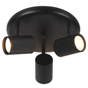 Brightstar S416/3 Matte Black Spotlight