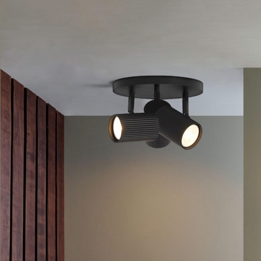 Brightstar S416/3 Matte Black Spotlight