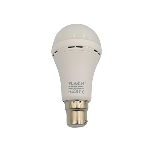 Flash LED Emergency Bulb A60 5W B22 6000K