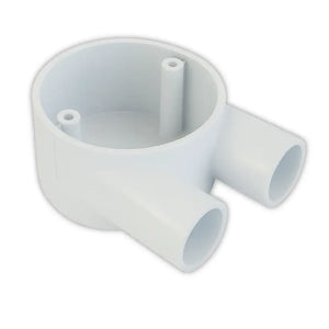 NUR 20mm U PVC Wall Box