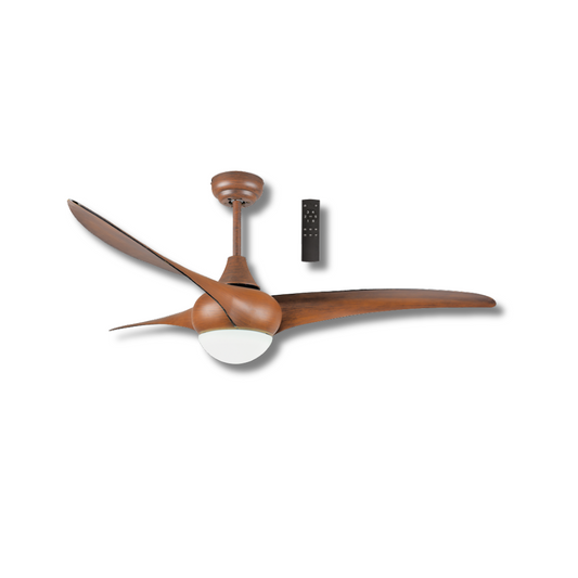 Brightstar FCF048 Wood Finish Fan Light