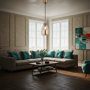Brightstar PEN812/1 Gold Pendant Light