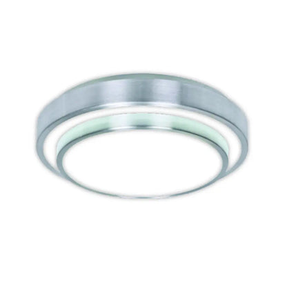 18W LED Round Silver Ceiling Light 6500K