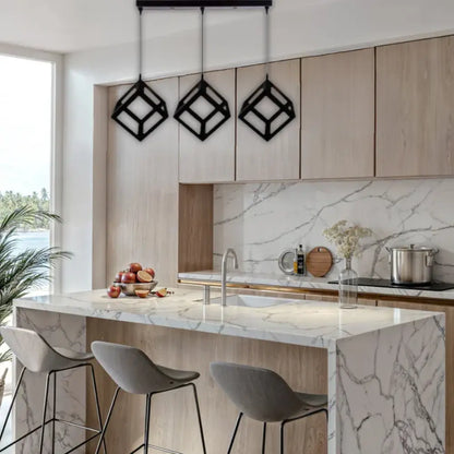 WHL&E 6014/3S Black Dining Lamp - Whitehouse Lighting And Electrical