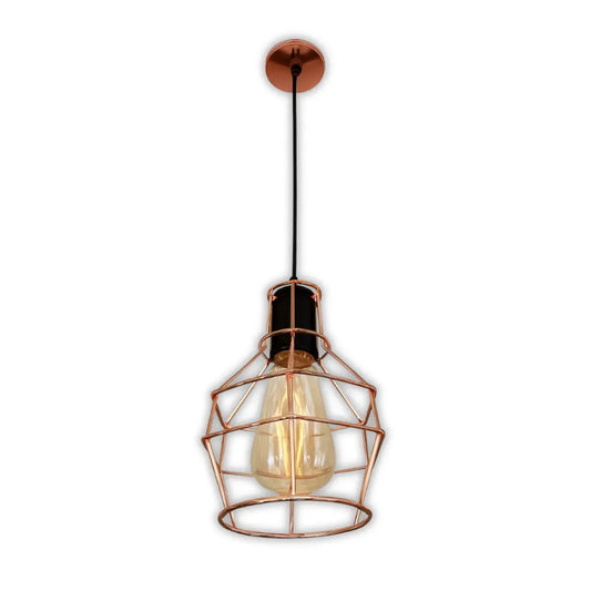 Whitehouse Lighting And Electrical WHL&E 7489-1 Rose Gold Dining Lamp  Whitehouse Lighting And Electrical