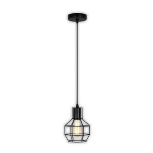 WHL&E 7489-1 Black Pendant Light