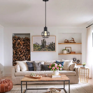 WHL&E 7489-1 Black Pendant Light