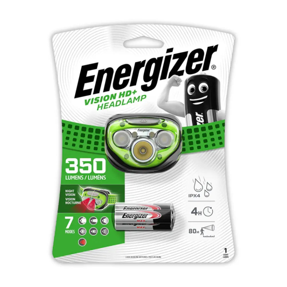 Energizer Vision HD + Headlamp - Whitehouse Lighting And Electrical