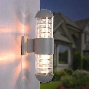 WHL&E 5007 Up And Down Facing Outdoor Grey Wall Light
