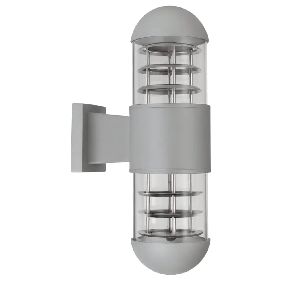 WHL&E 5007 Grey Up/Down Facing Outdoor Wall Lamp - Whitehouse Lighting And Electrical