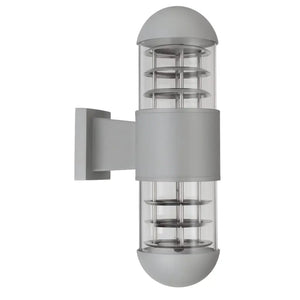 WHL&E 5007 Up And Down Facing Outdoor Grey Wall Light