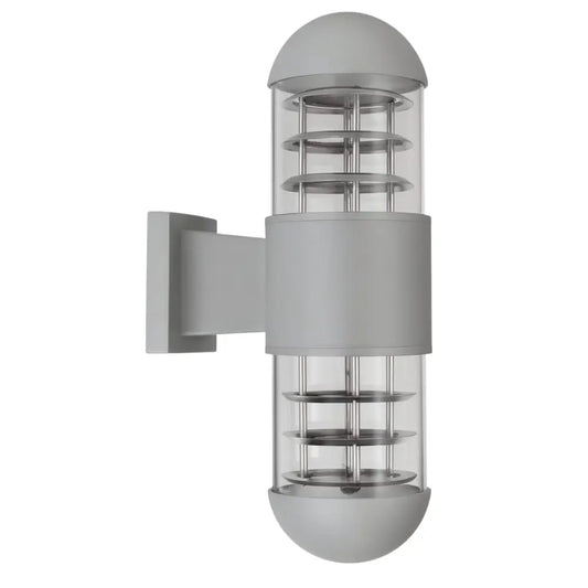 WHL&E 5007 Grey Up/Down Facing Outdoor Wall Lamp - Whitehouse Lighting And Electrical