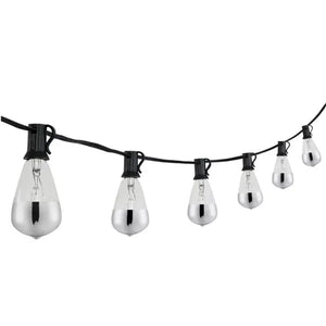 WHL&E LS510S 10 LED IP65 Solar 5m Warm White String Light
