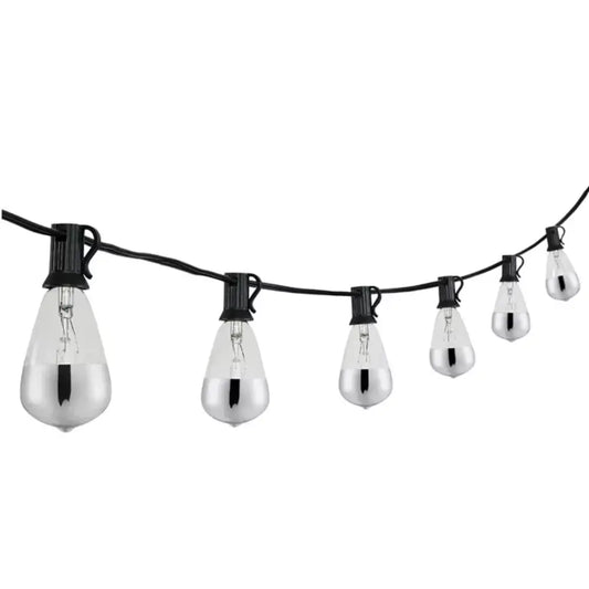 WHL&E LS510S 5M 10Light Solar Outdoor String Lights - Whitehouse Lighting And Electrical