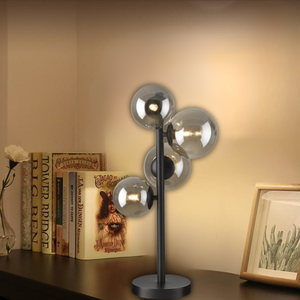 Brightstar TL600MB Matte Black Table Lamp