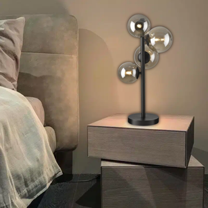 Brightstar TL600MB Matte Black Table Lamp