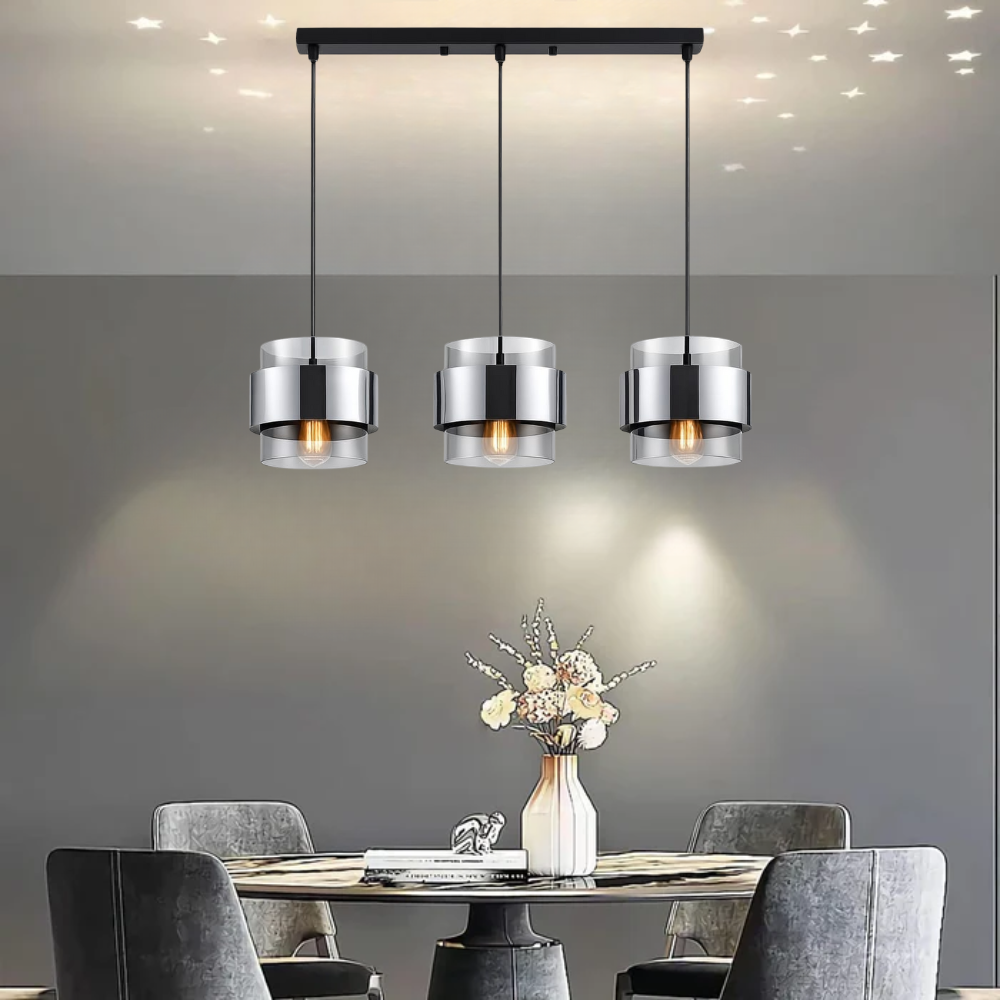 Whitehouse Lighting And Electrical WHL&E D5-01 Silver Dining Lamp  Whitehouse Lighting And Electrical