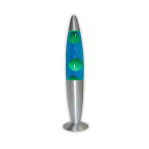 Brightstar TL108 Table Yellow And Blue Lava Lamp With 20W Spare Bulb Combo