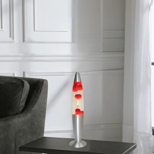 Brightstar TL108 Table Red And Clear Lava Lamp